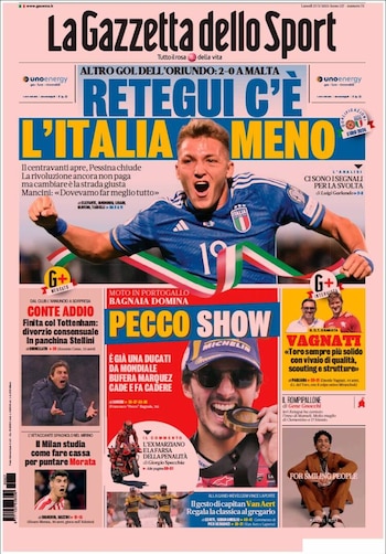 Portadas Italia - Mateo Retegui