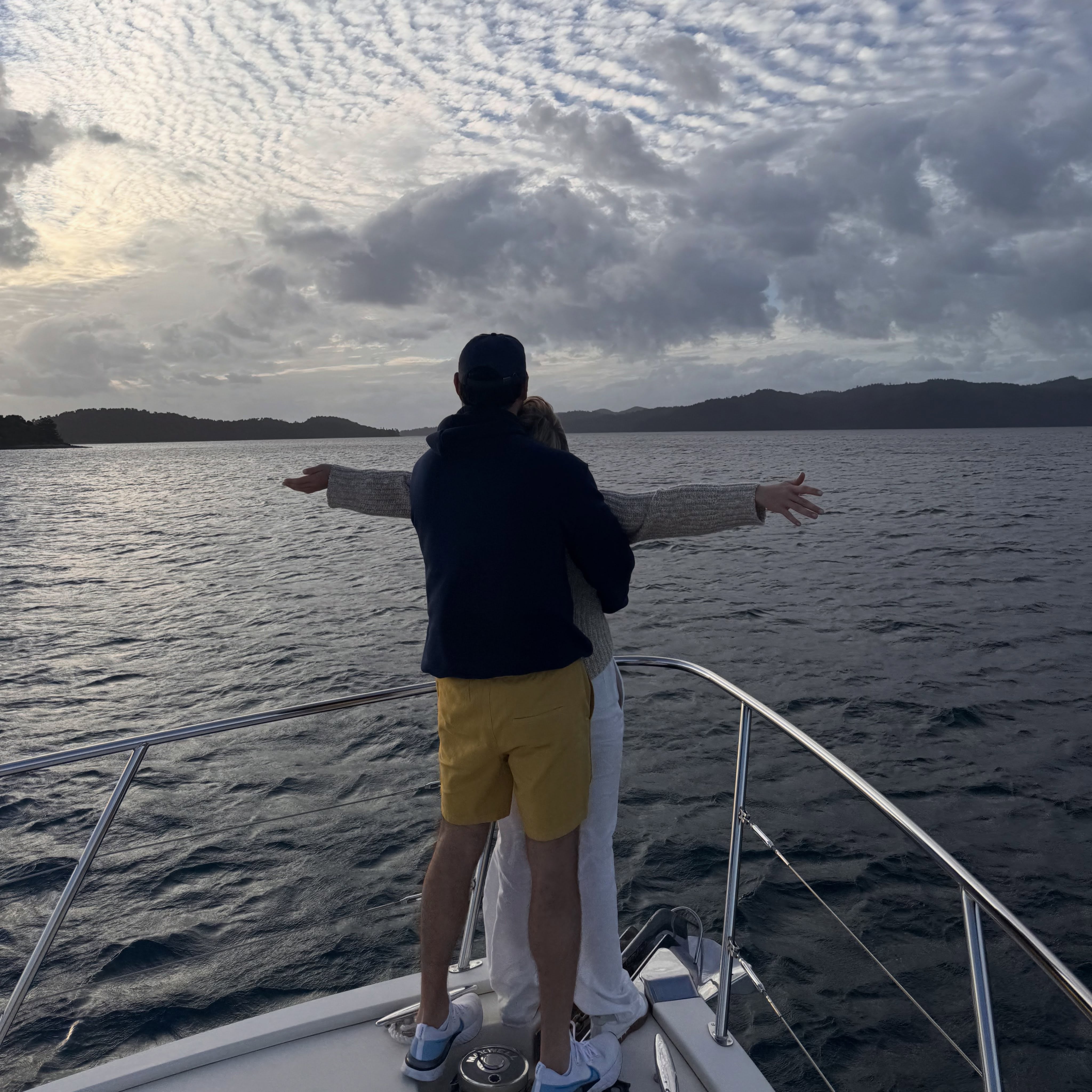Sydney Sweeney recreó una escena de Titanic con Scooter Braun. (Instagram)