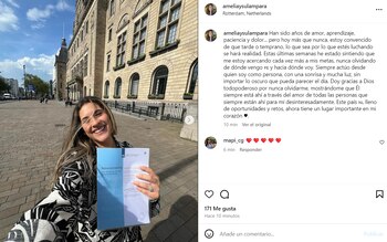 Andrea Cordero se pronuncia tras