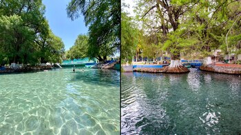Un manantial de aguas cristalinas