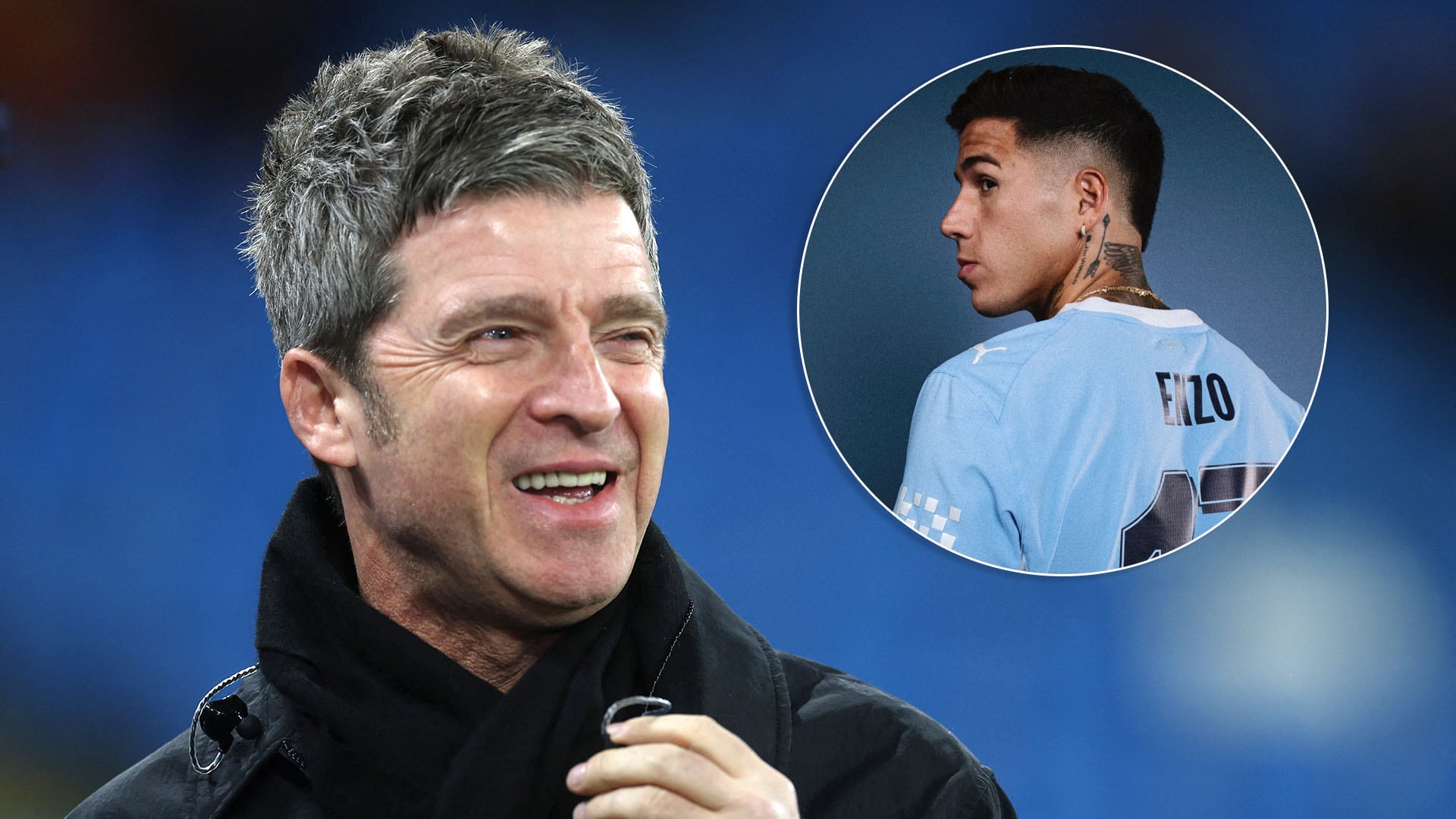 El músico Noel Gallagher elogió la incorporación de Enzo Fernández al Manchester City