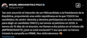 Polo Polo afirmó que la