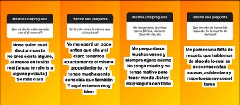 Las respuestas de María José