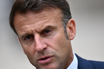 Emmanuel Macron denunció “el flagelo