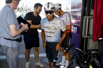 La salida de Sergio Chumil alteró el plan del Burgos BH, que lo consideraba una pieza importante para las etapas de alta montaña.
