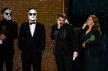 Los comediantes españoles Ernesto Sevilla