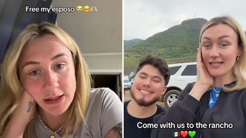 Tiktoker estadounidense viaja a México para reunirse con su esposo tras ser deportado por ICE: “Yo voy por ti”