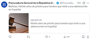 Ameaças de morte e ataques repetidos pioraram a situação. (Cortesia: Procuradoria Geral da República Dominicana)