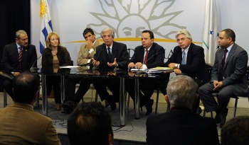 Expresidente de Uruguay Tabaré Vázquez,