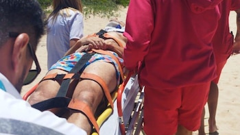 Hospitalizaron a un argentino en