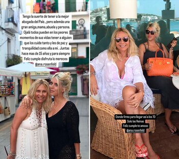 Los mensajes de Wanda Nara