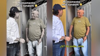 El alcalde de Medellín, entre