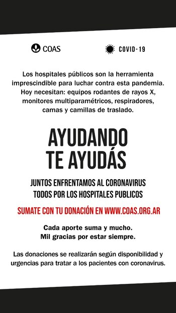 coronavirus campañas fotos