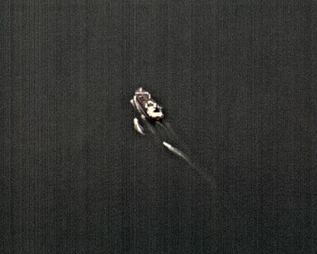 Imágenes captadas por un avión