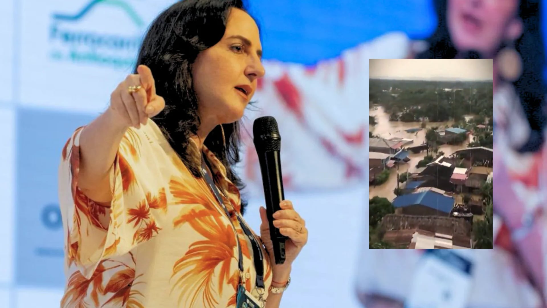 María Fernanda Cabal pulló al Gobierno Petro tras afectaciones por el clima en el Caribe: “Burocracia y contratos innecesarios”