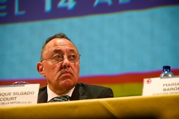 Contralor general encargado, Carlos Silgado, resaltó que el seguimiento a los recursos de la implementación del Acuerdo de Paz debe ir más allá de las cifras - crédito @CGR_Colombia/X