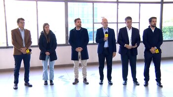 Rodríguez Larreta estuvo acompañado por