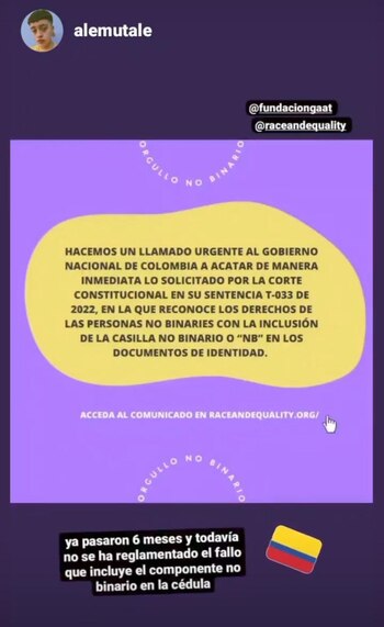 Denuncia sobre cédulas para personas