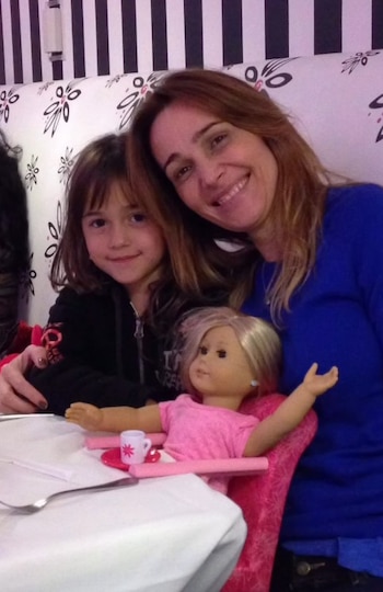 Desde su infancia, el vínculo entre Vero Lozano y su hija Antonia fue de complicidad y ternura (Instagram)