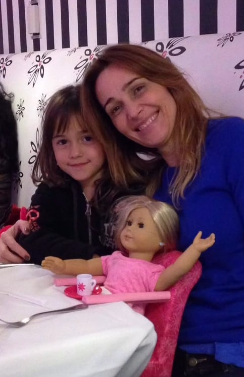Desde su infancia, el vínculo entre Vero Lozano y su hija Antonia fue de complicidad y ternura (Instagram)