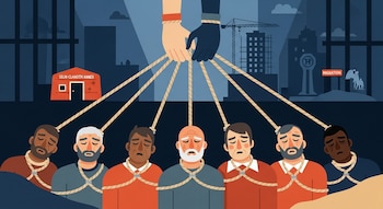 el rostro masculino de la trata de personas en México