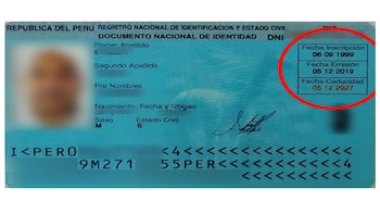 Los electores con DNI vencido