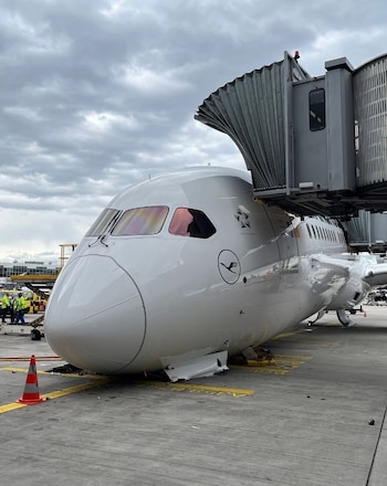 Accidente en el aeropuerto de Fráncfort
