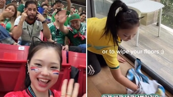 Coreana víctima de racismo en Guadalajara por el Mundial 2026, pasa a victimaria al burlarse de país sudamericano