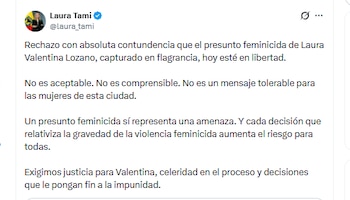 La secretaria de la Mujer