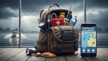 Protección Civil emite alerta nacional por el impacto de intensas lluvias: se recomienda tener lista una mochila de emergencia
