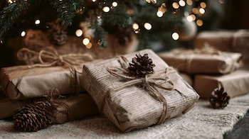 Regalos envueltos de forma creativa