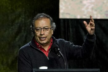 Gustavo Petro, presidente de Colombia, ha propuesto en varias oportunidades una flexibilización del a regla fiscal - crédito Iván Valencia/AP
