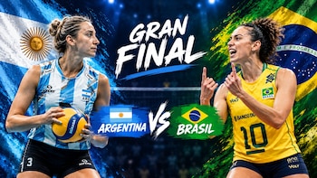 Brasil vs Argentina: día, hora y canal TV de la gran final del Campeonato Sudamericano de vóley 2026