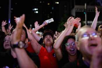 Lula dijo que trabajará para unir a un Brasil dividido