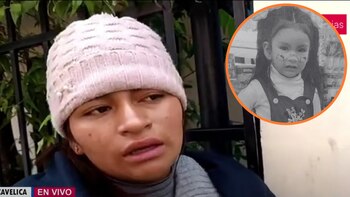 Madre de niña encontrada sin