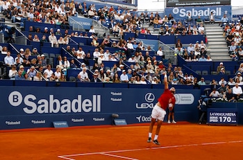 Buse y una nueva cita en un escenario de envergadura. Podría competir en la pista Rafa Nadal, la cancha central del Torneo de Conde de Godó. Crédito: REUTERS/Bruna Casas.