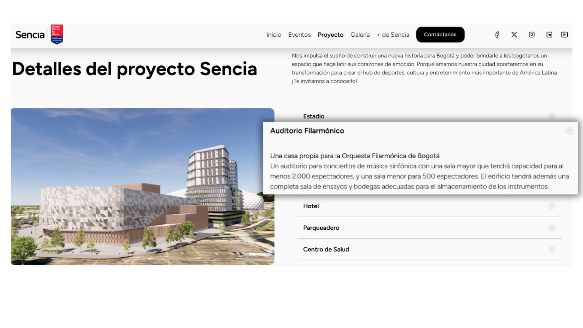 Cuestionan al Idrd por negar que el proyecto de El Campín incluya una sede de la Filarmónica de Bogotá: “Mito urbano”