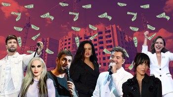 Cantantes que invierten en ladrillo.