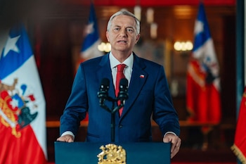 El presidente de Chile, José Antonio Kast (Presidencia de Chile/AFP)