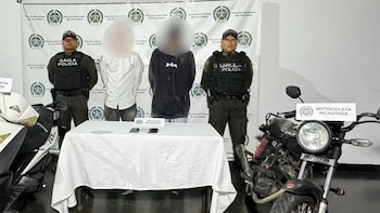 Capturan a dos hombres que