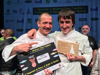 Zigor y Martín Arguiñano, con