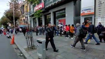 Las filas frente a los