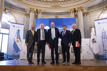 La distinción entregada a Grispo