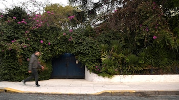 La fachada donde habría funcionado