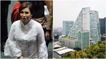 Robles rentó un departamento en