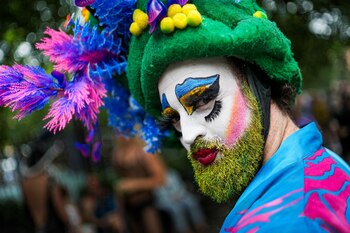 Una persona posa para una