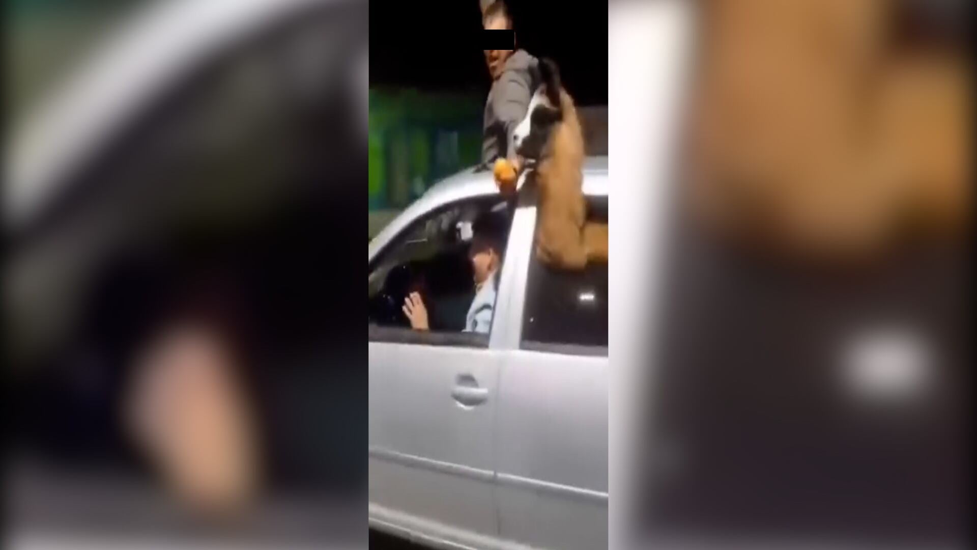 La escena generó conmoción y se viralizó rapidamente por las redes sociales