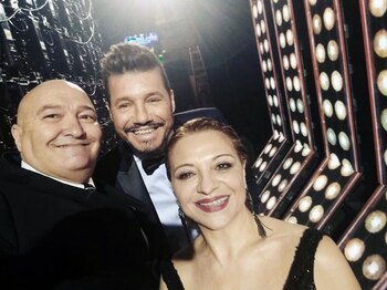 Larry de Clay, Marcelo Tinelli