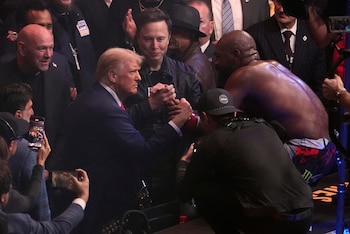 Donald Trump, ya presidente electo,