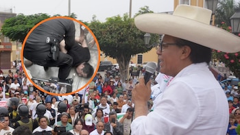 Alarma en mitín de Roberto Sánchez por presencia de sujeto armado durante el evento en Huaral